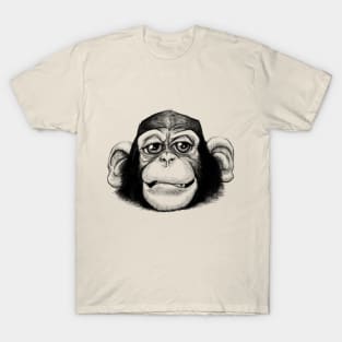 A cheeky baby chimp! T-Shirt